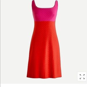 Jcrew colorblock sheath dress